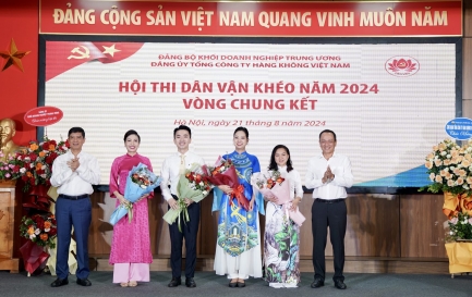 SKYPEC ĐẠT GIẢI NHÌ VÒNG CHUNG KẾT HỘI THI “DÂN VẬN KHÉO” NĂM 2024 